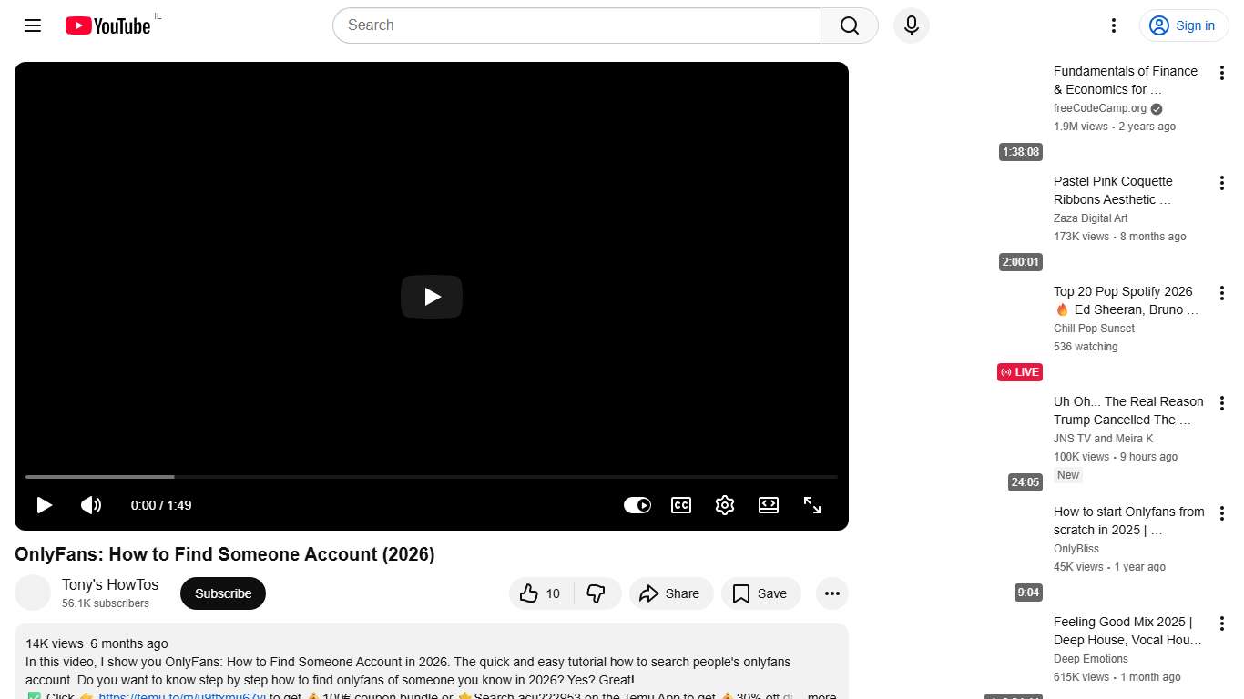 OnlyFans: How to Find Someone Account (2026) - YouTube