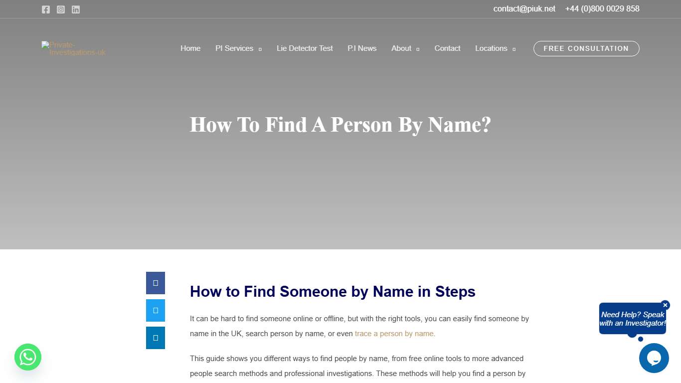 How To Find A Person By Name in 2026?