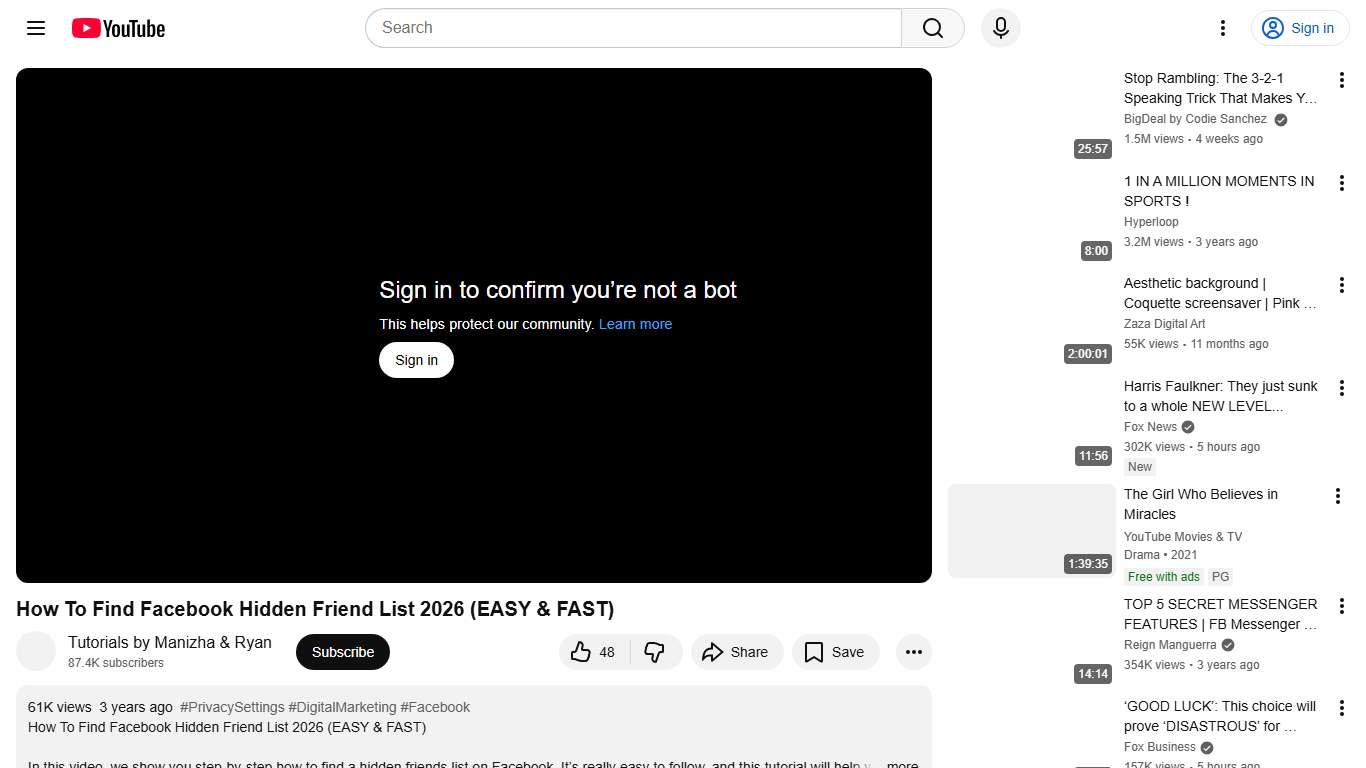 How To Find Facebook Hidden Friend List 2026 (EASY & FAST) - YouTube